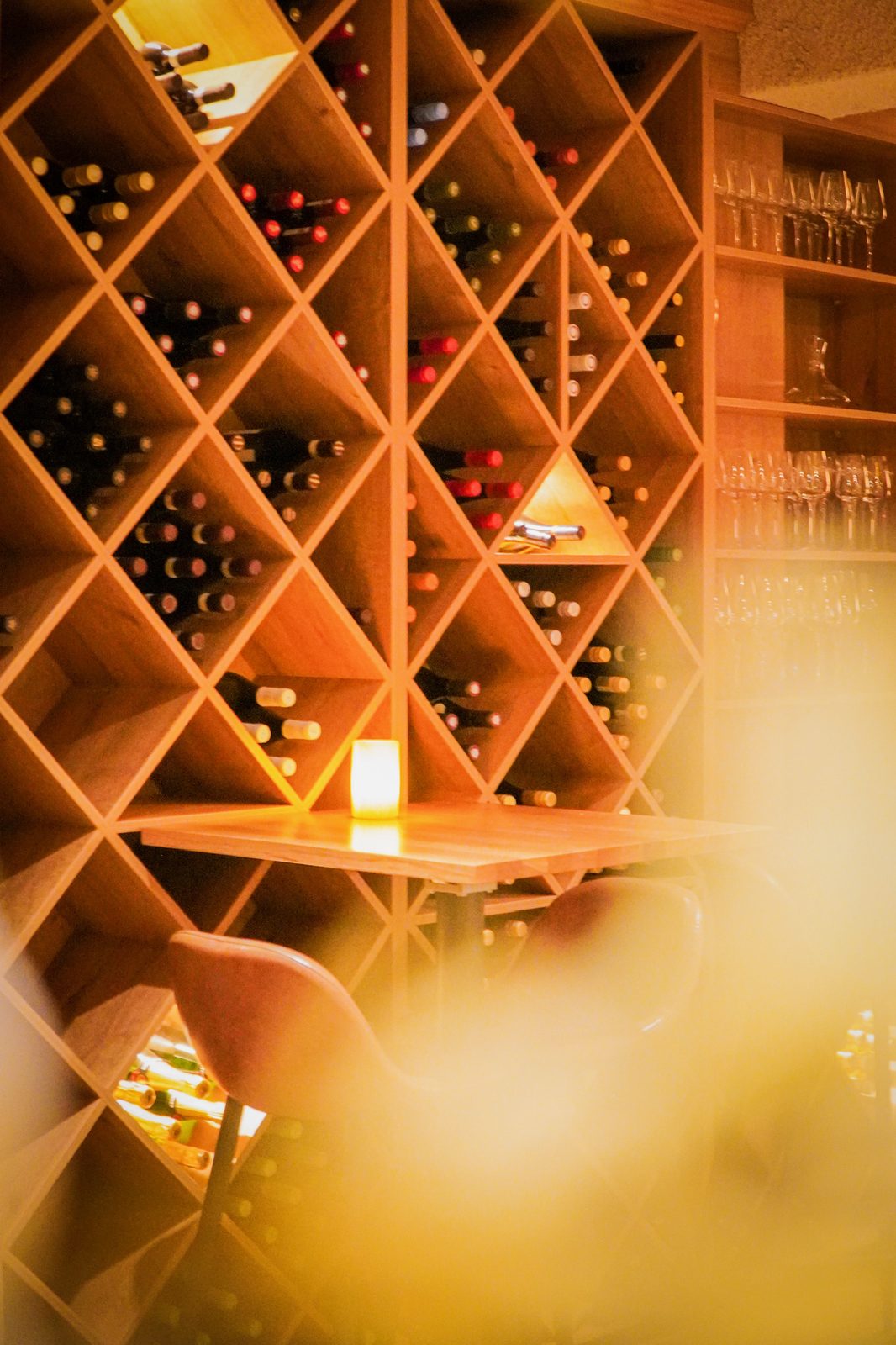 Private dining bij Gouds Glas, intieme sfeer in de wijnkelder